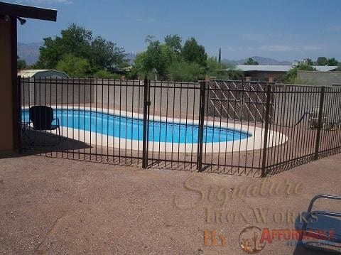 Pool Fence - Small Installation near Marana AZ IF100-19 ST