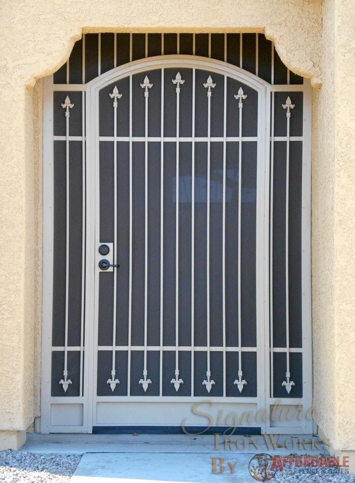 Security enclosure with spears 7015 E - Made in Tucson
