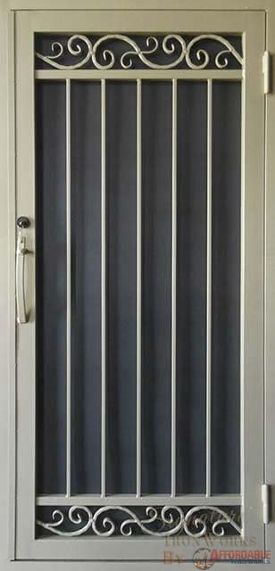 Security Door, Metal Security Door, Ornamental Iron