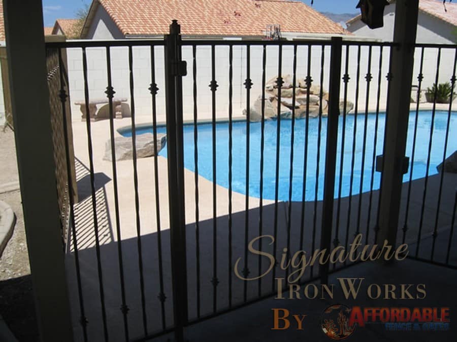Iron Pool Fencing | Affordable Fence and Gates