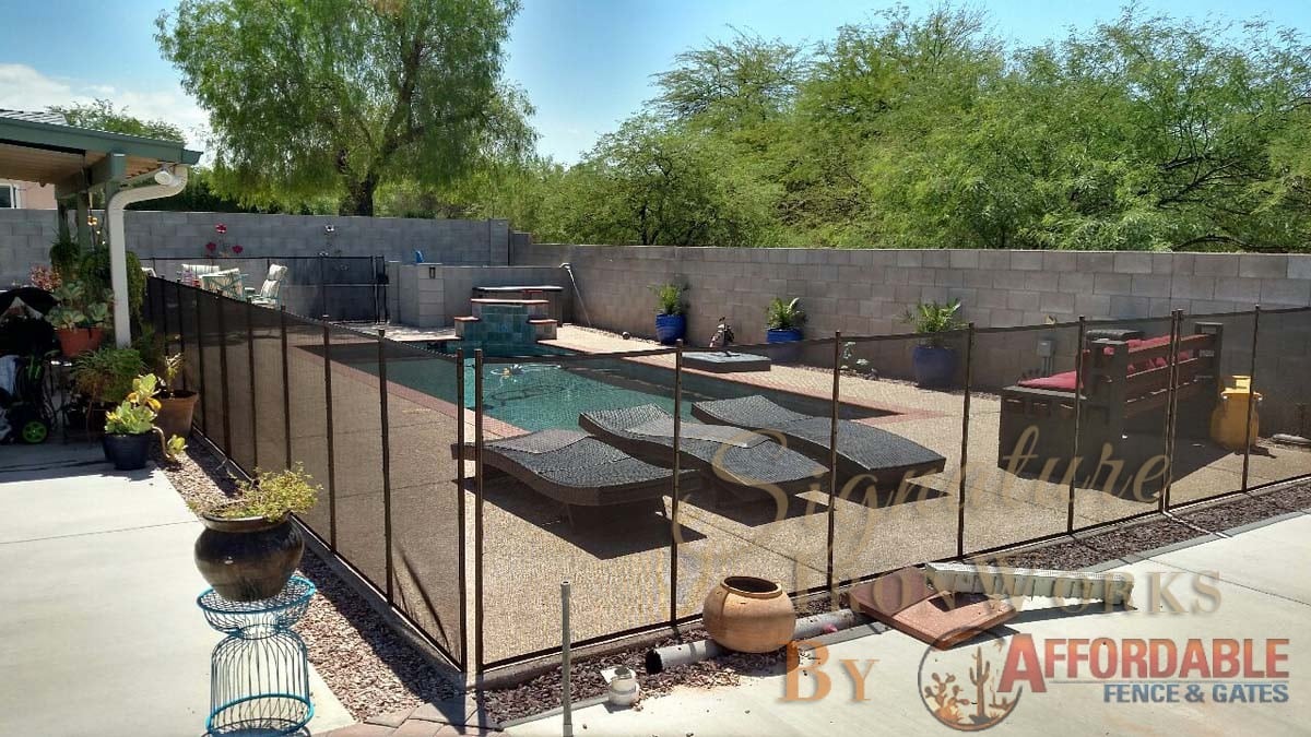 Removable Pool Fence | Affordable Fence and Gates