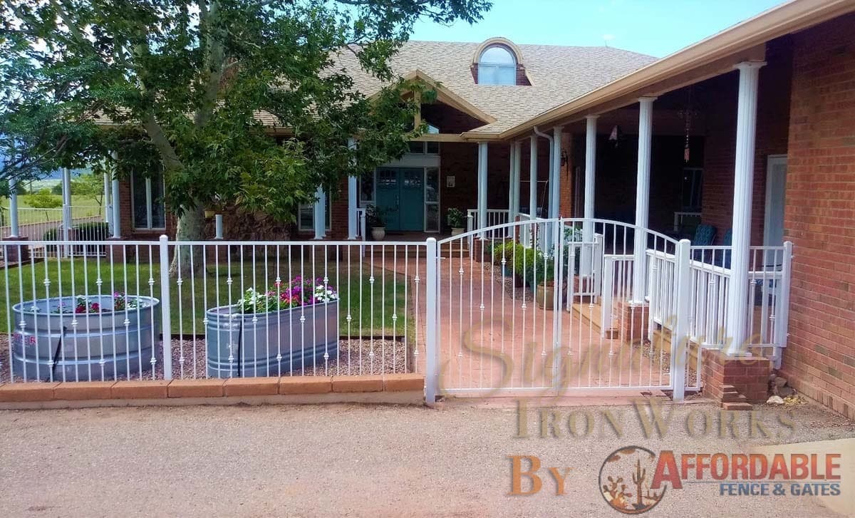 Wrought Iron Gates & Ornamental Iron Gates | Affordable Fence and Gates