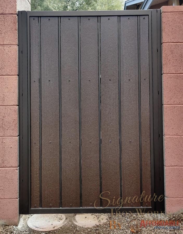 IronSynthetic Wood Gates | Affordable Fence and Gates
